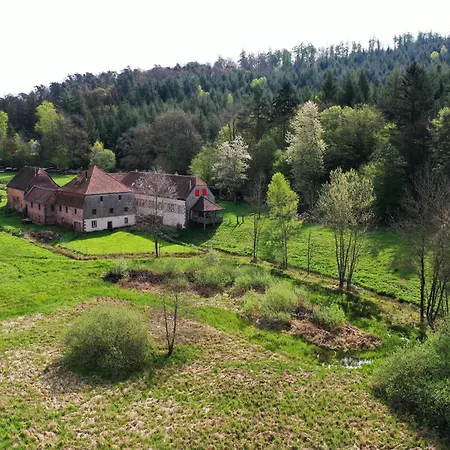 Maison D'Hotes La Paulusmuehle Ancien Moulin En Pleine Nature בית הארחה Soucht